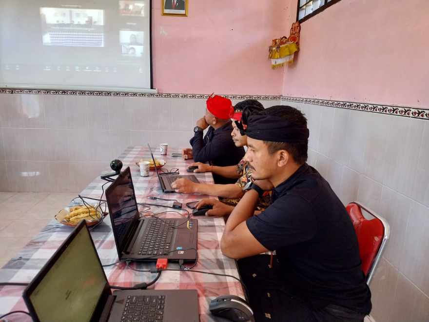 Pelatihan Peningkatan Kapasitas Pokja Desa Presisi melalui Zoom Meeting